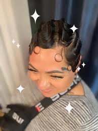 Client first time wearing finger-waves she drove over an hour to get The  London Look 🌊 #TheLondonLook #ThouArtBEAUTIFUL #fingerwaves