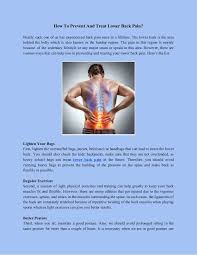 Low back pain chart 20x26. Potential Physical Therapy Lower Back Pain