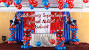 Balloons On Ceiling For Birthday
