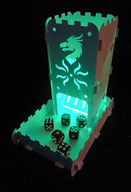 Details About Dice Tower Dragon Clan With Tray And Light Up Tea Light Role Playing Games In 2020 Dice Tower Dungeons And Dragons Dice Roleplaying Game