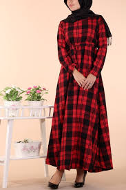 Tesettur Kusakli Kareli Elbise 1070 Kirmizi Price Tl84 90 Buy Now At Http Www Hakanaydogantest Com Bebe Yaka Kusakli Kare Elb Elbise Kasmir Kirmizi