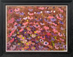 Check spelling or type a new query. Angela Wakefield Abstract Pink And Purple Flowers Interior Design By British Contemporary Artist For Sale At 1stdibs