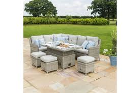 Set up the ultimate spot for summertime r&r with modern outdoor sofas. Oxford Venice Corner Sofa Dining Set With Ice Bucket Rattan Furniture
