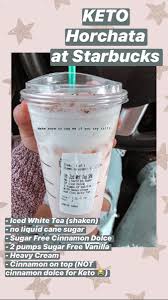 Keto Starbucks In 2020 Starbucks Drinks Recipes Starbucks Recipes Keto Coffee Recipe