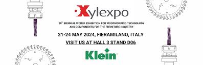 Klein participates in the Xylexpo Exhibition from 21 to 24 may ...