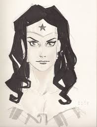 Wonder Woman by Phil Noto, in Mark Schweikert's Wonder Woman Gallery Comic  Art Gallery Room