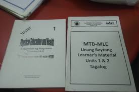 Here are the grade 1 learner's materials/lm. K 12 My Manic State