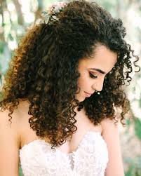 Hair doesn't make the woman but good hair definitely helps. Natural Curly Hair Bride Best Hair Stylist Fairytale Hair Bride Hairstyles
