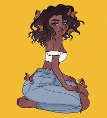 I Saw This Cutie On Pinterest Yesterday So I Had To Draw Her Cutie Artistsofig Illustrationartists Girls Cartoon Art Cartoon Art Cartoon Art Styles