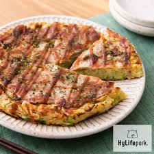 カルシウムUP☆豚肉の山芋入りお好み焼き | ハイライフポーク