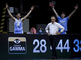 Suárez casi no tuvo chances ante los guaraníes. Uruguay V Paraguay Boxscore Fiba Americup 2022 Qualifiers 27 November Fiba Basketball