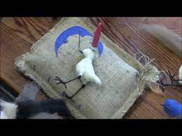How To Needle Felt Song Birds Part 2 By Sarafina Fiber Art Youtube Needle Felting Projects Felting Tutorials Needle Felting
