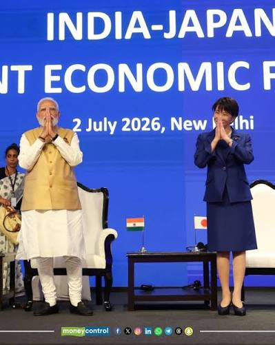 INPICS | 🚨 PM Narendra Modi addresses the India-Japan Joint Economic Forum  alongside Japanese PM Sanae Takaichi In a post on X, Modi said it was  encouraging to interact with business leaders