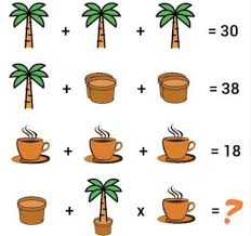 Find the right courses for you. Coconut Tree Pot Tea Cup Math Puzzle Maths Puzzles Math Puzzles Brain Teasers Math Pictures