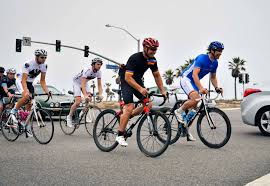 Local Bike And Sporting Goods Store Tri Pacific During A Scheduled Ride Walkable City Long Beach Bike