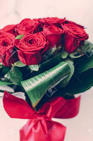 Check spelling or type a new query. Gift For Her Romantic Relationship And Floral Design Concept Luxury Bouquet Of Red Roses Beautiful Flowers As Holiday Love Present On Valentines Day Stock Photo Picture And Royalty Free Image Image 133466909