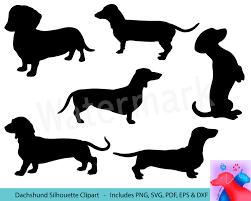 Black And White Dachshund Face Clipart Dachshund Silhouette Svg Clipart Wiener Dog Short Legged Dog Dachshund Image Dog Clipart Dachshund Vector Digital Download In 2020 Dachshund Silhouette Dachshund Wiener Dog
