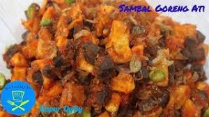 Cara membuat sambal goreng krecek. Resep Masakan Sambal Goreng Ati Sapi