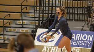 Volleyball Falls to Saginaw Valley State 3-1 - Clarion Athletics