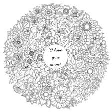 You can now print this beautiful happy mothers day for adult flowers nature coloring page or color online for free. Art Therapy Coloring Page Mother S Day Mother S Day Flowers 1