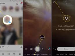 When someone you follow shares a live broadcast, their profile picture will appear at the top of feed with a colorful ring around it and the word live. Instagram Live Stream How To Start An Instagram Live Video