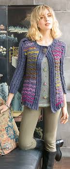 Ravelry Color Vine Cardigan Pattern By Carolyn Noyes