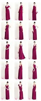 Multiway Dresses Ultimate Wear Anywhere Occasion Dresses Vestidos De Damas De Honor Vestido Multiformas Vestido Multiposicion