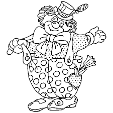 Le clown est un personnage inséparable du cirque. Coloriage Clown Cirque En Ligne Gratuit A Imprimer
