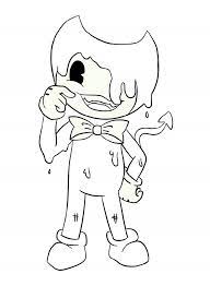 Coloring pages are funny for all ages kids to develop focus, motor skills, creativity and color recognition. Bendy And The Ink Machine Coloring Pages Free Printable Coloring Pages For Kids
