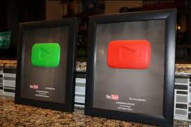 Custom Youtube Play Button Replica Fancy Play Button Play Button Youtube Youtube Subscribers