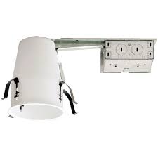 An ic rated recessed light fitting can be used in an insulated ceiling without the risk that it will overheat and cause a fire in the roof space. Buy Halo 4 In Non Ic Rated Recessed Light Fixture
