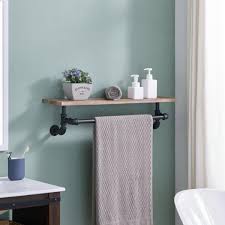 We did not find results for: Danya B Oakdale Ranch Distressed Wood Finish Modern Industrial Pipe Towel Rack With Shelf Gh010 The Home Depot