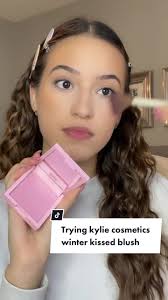Kylie Cosmetics Makeup Review: Winter Kissed Blush
