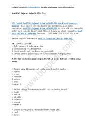 Ada 40 soal pilihan ganda dan 5 soal essay yang bisa anda gunakan sebagai bahan latihan dan membuat soal ujian akhir semester. 55 Soal Uas Sejarah Kelas X Sma Beserta Kunci Jawabnya