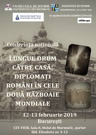 2,689 likes · 246 talking about this · 16 were here. ConferinÈ›a NaÈ›ionalÄƒ Lungul Drum CÄƒtre CasÄƒ DiplomaÈ›i Romani In Cele DouÄƒ RÄƒzboaie Mondiale Facultatea De Istorie Universitatea Din BucureÈ™ti