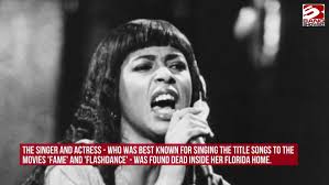 Fame and Flashdance singer Irene Cara dies aged 63