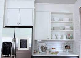 Filling In That Space Above The Kitchen Cabinets Above Kitchen Cabinets Kitchen Soffit Kitchen Remodel