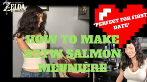 A fourth ingredient needs to be added to the meal to offset the hearty effect and create regular salmon meunière. How To Make Botw Salmon Meuniere Perfect For First Date I Ve Been Obsessed With Salmon Meuniere In My Botw Twitch Stream For Months A Salmon Fruity Wine Blanch