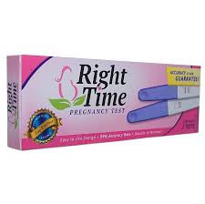 Amazon Com Right Time Prank Joke Pregnancy Test Always Turns Positive Pack Of 2 Health Household