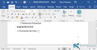 Membuat list abjad di word. Cara Membuat Page Number Dari Halaman Yang Diinginkan Dan Dengan Format Angka Romawi