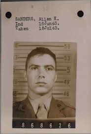 Allen Keith Sanders** Keith's sister, 16, was killed in an automobile  accident four months earlier. Born: 4/19/1925 Enlisted: 6/16/1943  Branch,SN,Rank: USMC,868626,PFC Died: 7/21/1944 Parents: Ozie Leonard and  Ferry Mae Ballard Sanders On