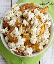 Sea Salt Cracked Pepper Pretzel Crisps Popcorn Appetizer Recipes Snacks Food