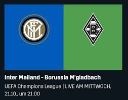 Download the gladbach logo vector file in ai format (adobe illustrator). Inter Mailand Gladbach Live Bei Dazn Fur 0 00 Im Stream Tv Streaming Angebote