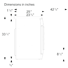 Standard Washer Dryer Dimensions Argotcomunicacion Com