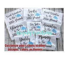 Customized Baby Shower T Shirts Personalized Baby Shower Tees Etsy In 2021 Elephant Baby Shower Theme Boy Elephant Baby Shower Theme Peanut Baby Shower