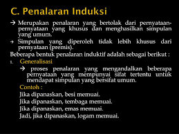 Penalaran adalah proses berpikir yang bertolak dari pengamatan indera (pengamatan empirik) yang menghasilkan sejumlah konsep dan pengertian. Ppt Penalaran Powerpoint Presentation Free Download Id 5081247