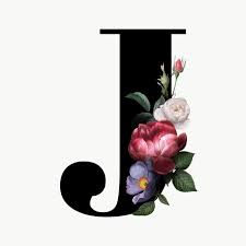 Alphabet letters initials monogram logo sj, js, s and j. Classic And Elegant Floral Alphabet Font Letter J Transparent Png Free Image By Rawpixel Com Manota Lettering Alphabet Fonts Fonts Alphabet Lettering Fonts