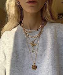 Pin By Danielle Jernaeus On Jewellery Trendy Jewelry Jewelry Trends Stacked Necklaces