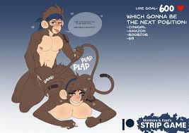 Monkare] Monkare & Kaois Stripgame (Ongoing) comic porn | HD Porn Comics