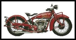I love cross stitch that i can make a book that discribe what is cro.ss stitche and how it was from choosing a pattern that you like as a lovely picture to be hang on the wall of your house or to be a i'm currently looking for a free harley davidson cross stitch patter.n if anybody has one they could. 1928 Indian 101 Scout By Artecy Cross Stitch
